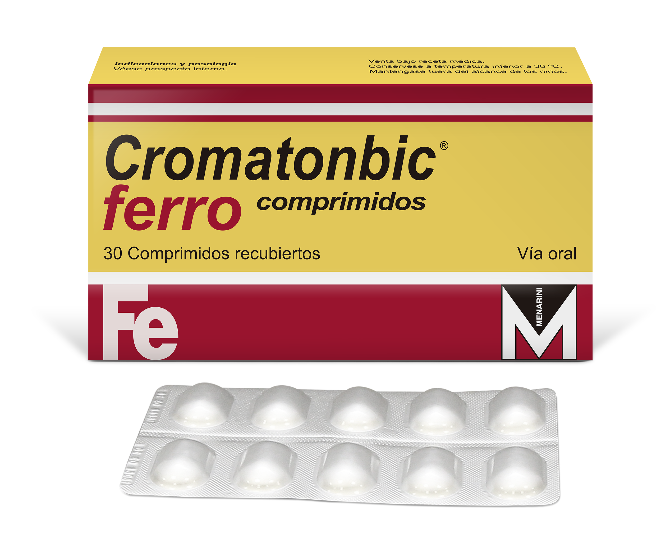 Cromatonbic Ferro - Comprimidos