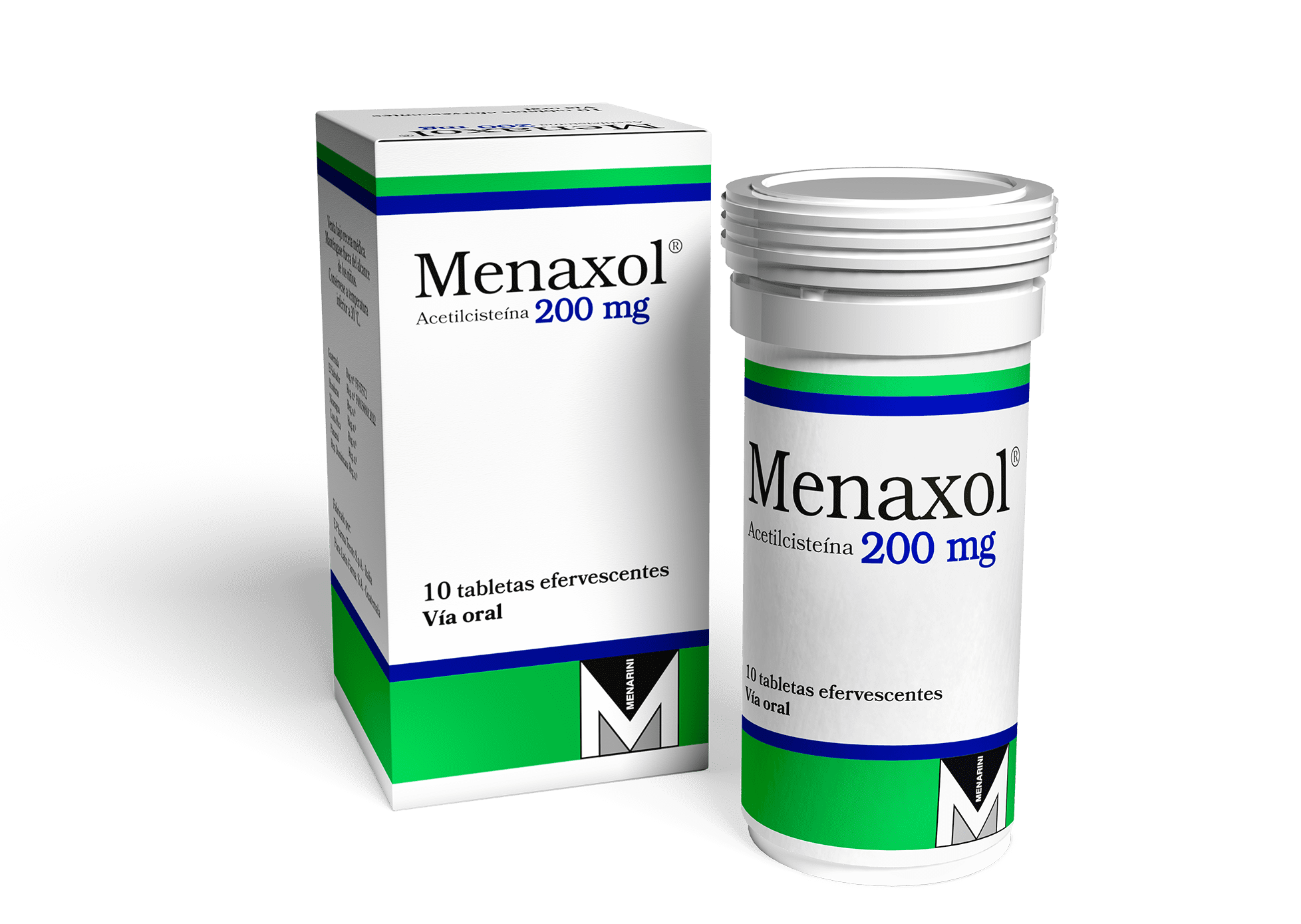Menaxol Tabletas Efervescentes