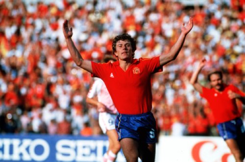 Emilio Butragueño, fotografía de Bob Thomas Sports Photography vía Getty Images