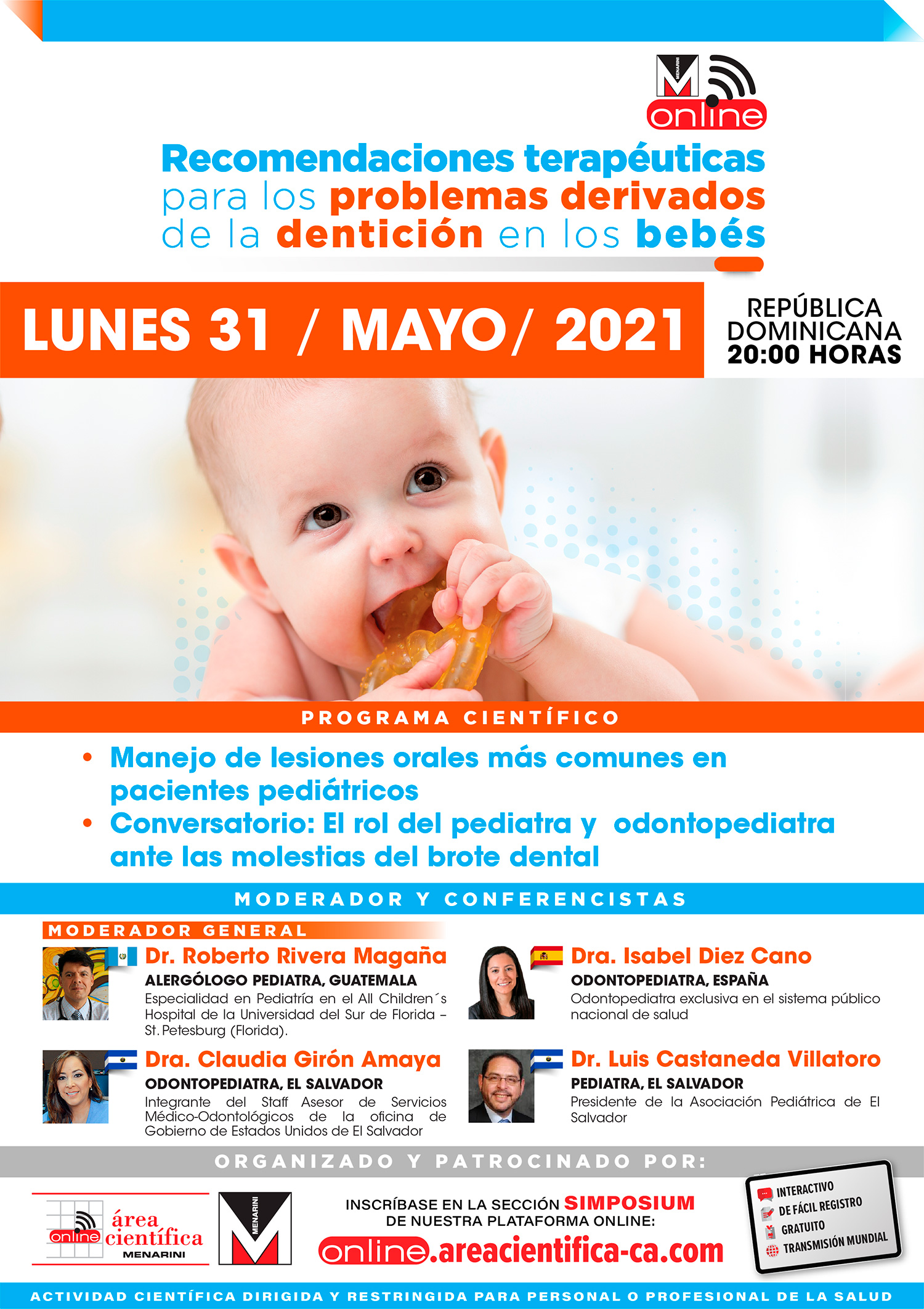 Afiche Oddent Baby RD 2021