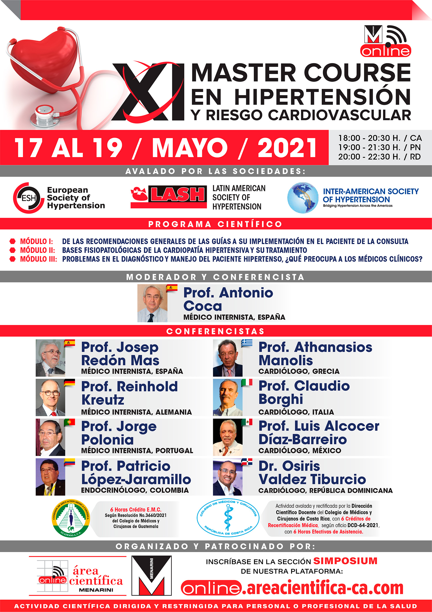 Afiche XI Master Cardio