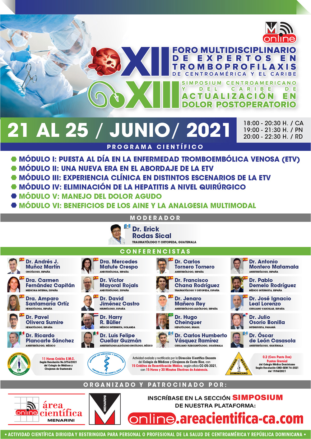afiche Simposio dolor